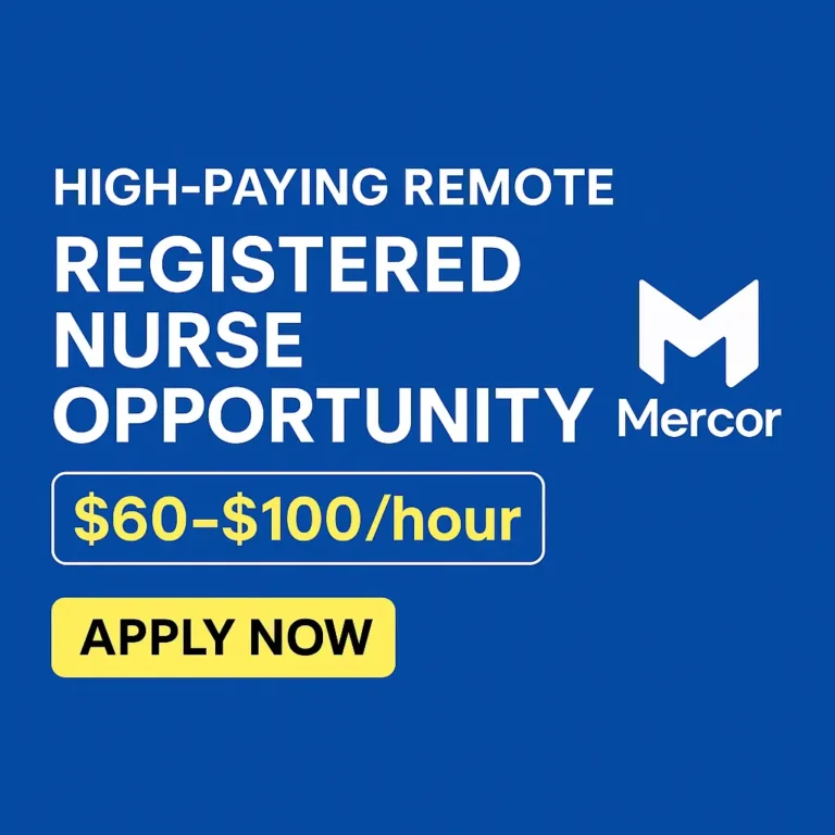 High-Paying Remote RN Opportunity with Mercor